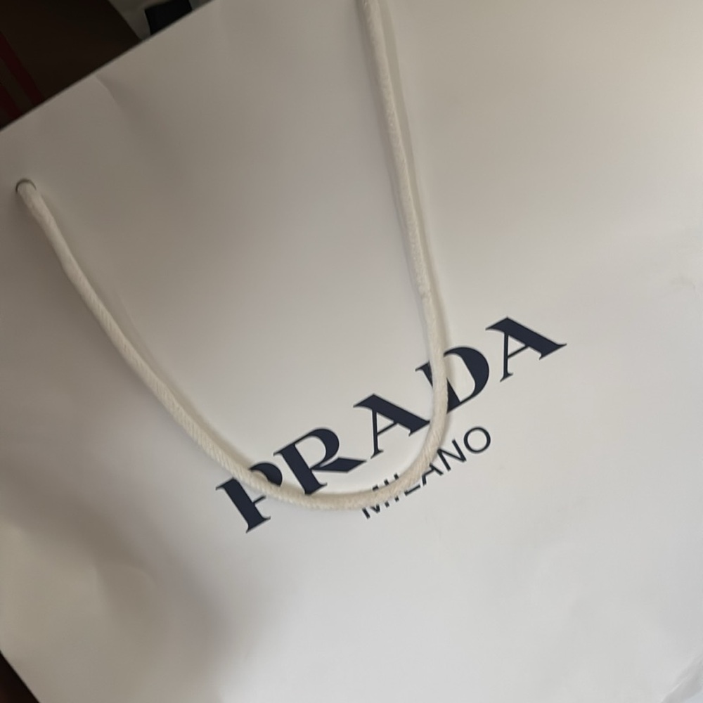 Authentic PRADA Bianco Rubber Pool Slide - Picture 8 of 9